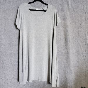 Old Navy - Heather Grey T=Shirt Dress - Short Sleeves - Size XL - BNWT